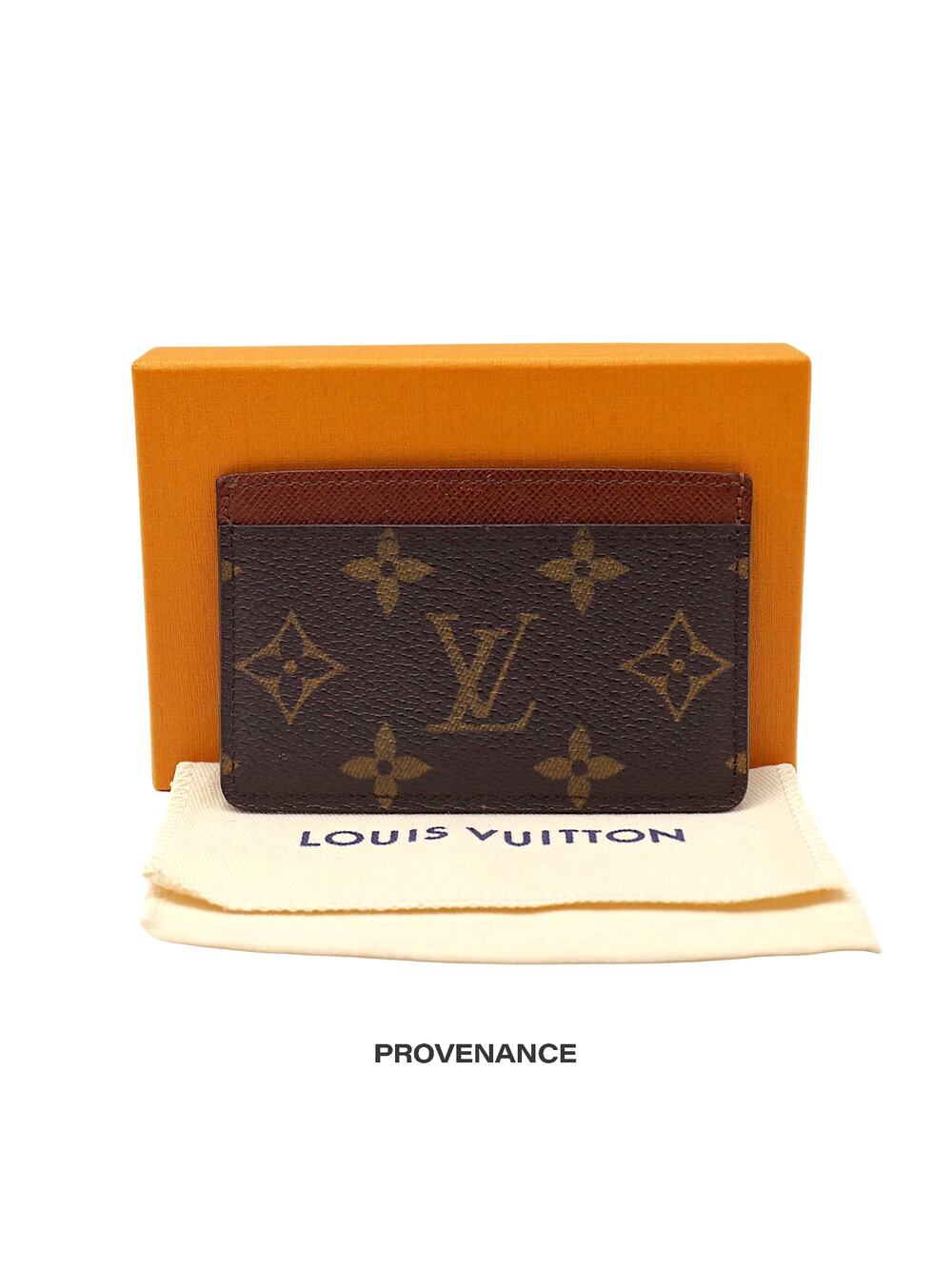 🔴 Louis Vuitton Card Holder Wallet - Monogram